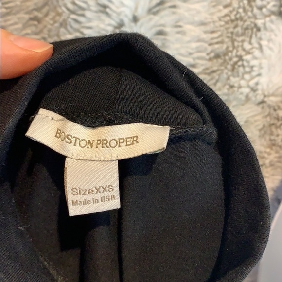 Boston Proper Black Turtle Neck - Picture 6 of 7